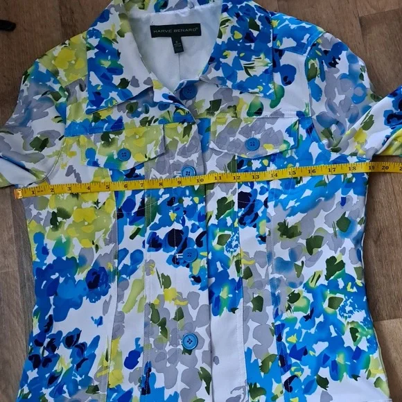 Harve Benard bright floral jacket - Picture 7 of 10